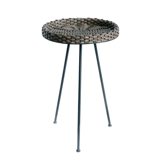 Kirkland's Home Base Wicker End Table- Accent & End Tables