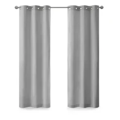 Kirkland's Home Basketweave Curtain Panel Set, 84 In- Curtains & Drapes