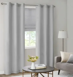 Kirkland's Home Basketweave Curtain Panel Set, 84 In- Curtains & Drapes