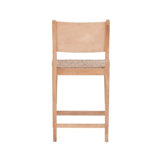 Kirkland's Home Basketweave Seat Counter Stools, Set Of 2- Bar Stools & Counter Height Stools