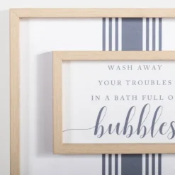Kirkland's Home Bath Full Of Bubbles Wall Plaque- Wall Quotes & Signs