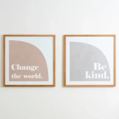 Kirkland's Home Be Kind Framed Wall Plaque- Wall Quotes & Signs
