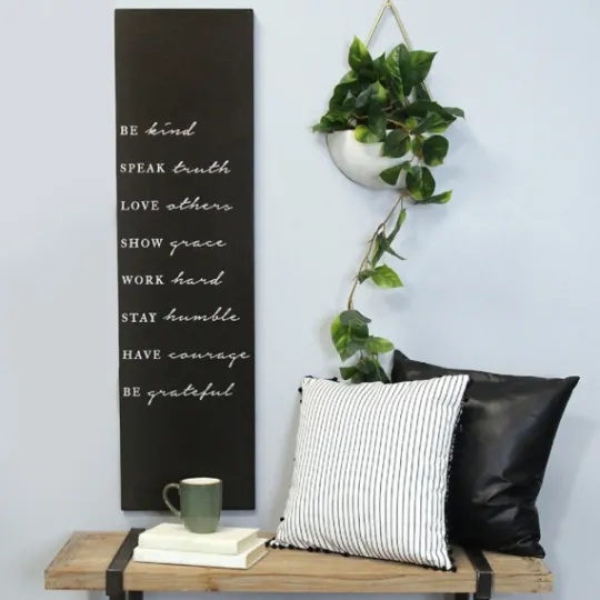 Kirkland's Home Be Kind Speak Truth Wall Plaque- Wall Quotes & Signs