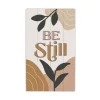 Kirkland's Home Be Still Wood Slat Wall Plaque- Wall Quotes & Signs