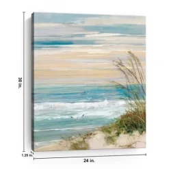 Kirkland's Home Beach At Dusk Canvas Art Print, 24X30 In.- Canvas Art