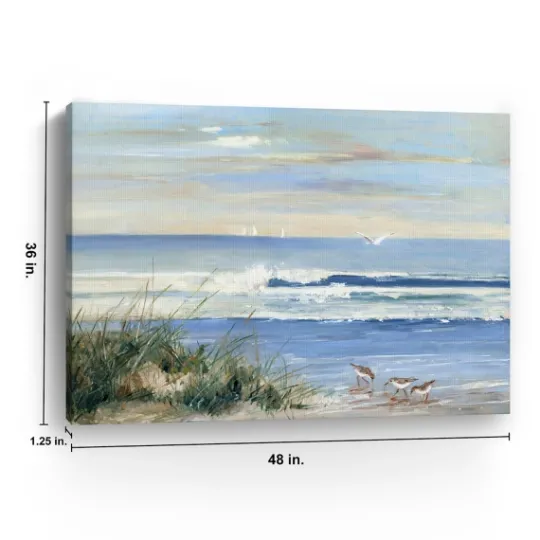 Kirkland's Home Beach Combers Giclee Canvas Art Print, 48X36 In.- Canvas Art