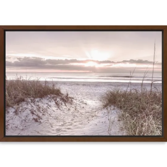 Kirkland's Home Beach Morning Blessing Framed Canvas Art Print- Framed Art