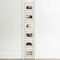 Kirkland's Home Beaded Frame Photo Collage Ladder- Collage Frames