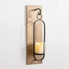 Kirkland's Home Beaded Trim Wood And Metal Sconce- Sconces