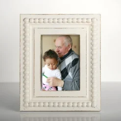 Kirkland's Home Beaded Wood Picture Frame, 5X7- Picture Frames