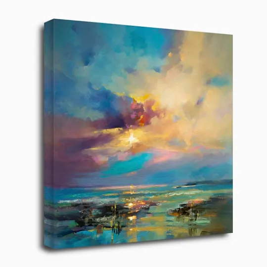 Kirkland's Home Before Nightfall Canvas Art Print, 30X30 In.- Canvas Art