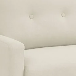 Kirkland's Home Beige Button Tufted Sofa- Sofas & Loveseats