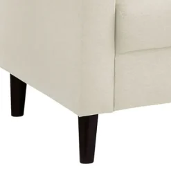Kirkland's Home Beige Button Tufted Sofa- Sofas & Loveseats