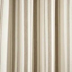 Kirkland's Home Beige Farmhouse Stripe Curtain Panels, Set Of 2- Curtains & Drapes