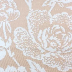 Kirkland's Home Beige Roses Outdoor Area Rug, 4X6- Outdoor Rugs
