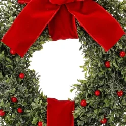 Kirkland's Home Berries And Boxwood Double Wreath- Wreaths