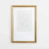 Kirkland's Home Best Things In Life Gold Framed Wall Plaque- Wall Quotes & Signs