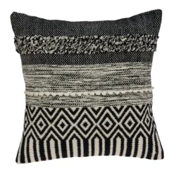 Kirkland's Home Bianca Boho Textural Throw Pillow- Pillows