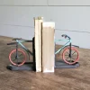Kirkland's Home Bike Book Ends, Set Of 2- Decorative Accents
