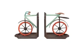 Kirkland's Home Bike Book Ends, Set Of 2- Decorative Accents