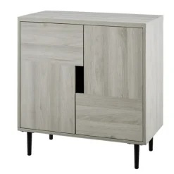 Kirkland's Home Birch Color Pop Geometric Cabinet- Cabinets & Sideboards