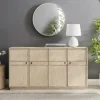Kirkland's Home Birch Wood 4-Door Sideboard- Cabinets & Sideboards