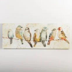 Kirkland's Home Birds On Wire Canvas Art Print- Canvas Art