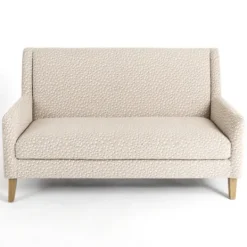 Kirkland's Home Bisbee Sand Dotted Loveseat- Sofas & Loveseats