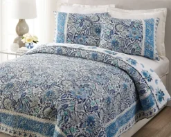 Kirkland's Home Bisou Floral King 3-Pc. Quilt Set- Quilts