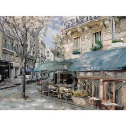 Kirkland's Home Bistro De Paris I Canvas Art Print- Canvas Art
