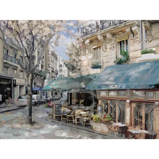 Kirkland's Home Bistro De Paris I Canvas Art Print- Canvas Art