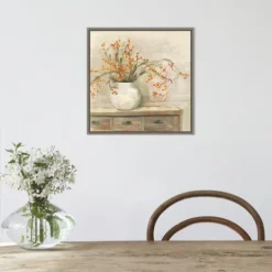 Kirkland's Home Bittersweet Bouquet Framed Canvas Art Print- Canvas Art