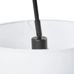 Kirkland's Home Black Adjustable Arm Modern Floor Lamp- Floor Lamps