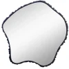 Kirkland's Home Black Amorphous Shaped Wall Mirror- Decorative Mirrors