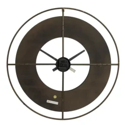Kirkland's Home Black And Gold Open Frame Axis Clock- Clocks