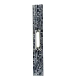 Kirkland's Home Black And Ivory Mosaic Capiz Shell Tray- Decorative Trays