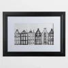 Kirkland's Home Black And White Houses Framed Art Print- Framed Art