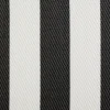 Kirkland's Home Black And White Rugby Stripe Outdoor Area Rug, 5X8- Outdoor Rugs