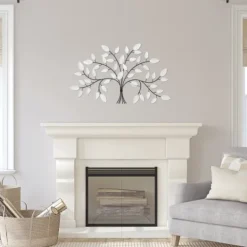 Kirkland's Home Black And White Tree Wall Sculpture- Wall Plaques
