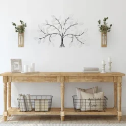 Kirkland's Home Black And White Tree Wall Sculpture- Wall Plaques