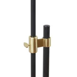 Kirkland's Home Black Asymmetrical Metal Floor Lamp- Floor Lamps