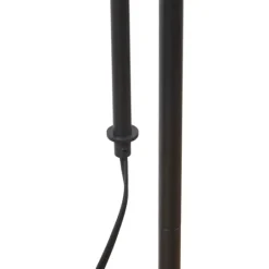 Kirkland's Home Black Asymmetrical Metal Floor Lamp- Floor Lamps