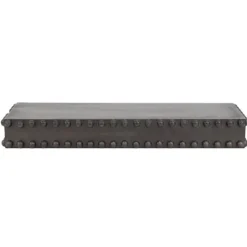 Kirkland's Home Black Beaded Wood Small Floating Shelf- Shelves