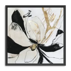Kirkland's Home Black Bloom Ii Framed Canvas Art Print- Framed Art