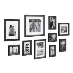 Kirkland's Home Black Bordeaux 10-Pc. Gallery Wall Frame Set- Gallery Wall Frames