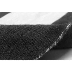 Kirkland's Home Black Cabana Stripe Indoor/Outdoor Area Rug, 3X5- Outdoor Rugs