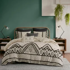Kirkland's Home Black Diamond 3-Pc. California King Comforter Set- Comforters