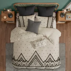 Kirkland's Home Black Diamond 3-Pc. California King Comforter Set- Comforters