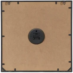 Kirkland's Home Black Distressed Wood Face Square Clock- Clocks