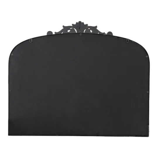 Kirkland's Home Black Floral Scroll Wall Mirror- Decorative Mirrors